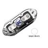 Shadow-Caster LED Lighting Shadow-Caster SCM-4 LED Underwater Light W/20' Cable - 316 SS Housing - Great White [SCM-4-GW-20] Marine Lighting
