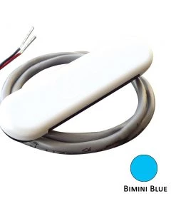 Shadow-Caster LED Lighting Shadow-Caster Courtesy Light W/2' Lead Wire - White ABS Cover - Bimini Blue - 4-Pack [SCM-CL-BB-4PACK]