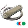 Shadow-Caster LED Lighting Shadow-Caster Courtesy Light W/2' Lead Wire - 316 SS Cover - RGB Multi-Color - 4-Pack [SCM-CL-RGB-SS-4PACK] Marine Lighting