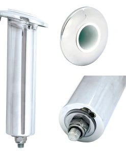 Tigress Blind Mount Round Head Swivel Base Rod Holder - 15 Degree - 9" [77904]