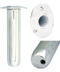 Fishing Rod Holders Tigress Oval Head Closed Base Rod Holder - 15 Degree - 9" [88539]