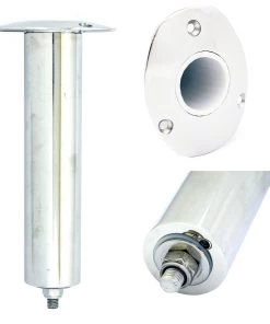 Tigress 3 Hole Swivel Oval Head Rod Holder - 0 Degree - 10-1/2" [88522] Fishing Rod Holders