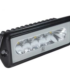 Marine Lighting Lumitec Capri2 - Flush Mount LED Flood Light - Black Housing - 2-Color White/Blue Dimming [101186]