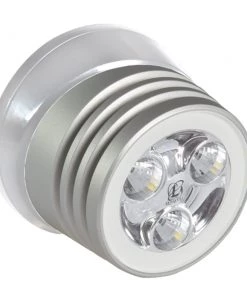 Lumitec Zephyr LED Spreader/Deck Light - Brushed White Base - White Non-Dimming [101325]