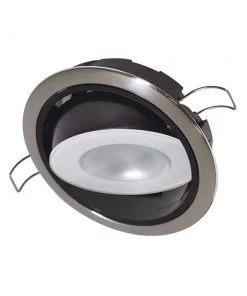 Lumitec Mirage Positionable Down Light - Spectrum RGBW Dimming - Polished Bezel [115117]
