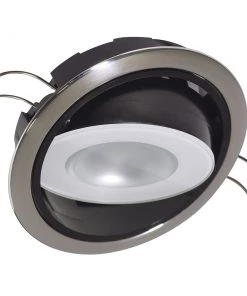 Lumitec Mirage Positionable Down Light - Spectrum RGBW Dimming - Polished Bezel [115117]