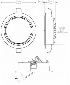 Lumitec Mirage Positionable Down Light - Spectrum RGBW Dimming - White Bezel [115127]