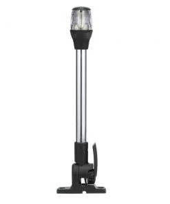 Attwood Marine Attwood Fold-Down Incandescent Anchor/Masthead Light - 12" Horizontal Composite Base - 12V [7201-P-7] Marine Lighting