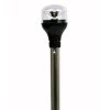 Attwood Marine Marine Lighting Attwood LightArmor All-Around Light - 20" Aluminum Pole - Black Vertical Composite Base W/Adapter [5551-PA20-7]
