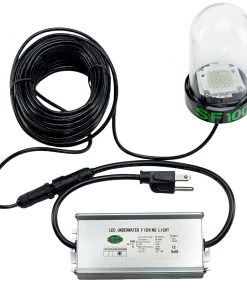 Hydro Glow SF100B 100W/120VAC - Underwater Dock Light - Blue Anchored To Bottom [SF100B]