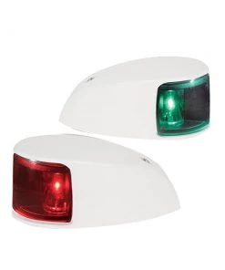 Marine Lighting Hella Marine NaviLED Deck Mount Port & Starboard Pair - 2nm - Colored Lens/White Housing [980620811]