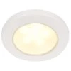 Marine Lighting Hella Marine EuroLED 75 3" Round Screw Mount Down Light - Warm White LED - White Plastic Rim - 12V [958109011]