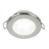 Hella Marine EuroLED 75 3" Round Spring Mount Down Light - White LED - Stainless Steel Rim - 12V [958110521] Marine Lighting