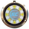 Shadow-Caster LED Lighting Marine Lighting Shadow-Caster SCR-24 Bronze Underwater Light - 24 LEDs - Bimini Blue [SCR-24-BB-BZ-10]