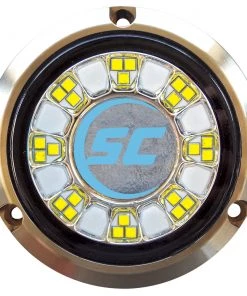 Shadow-Caster LED Lighting Marine Lighting Shadow-Caster SCR-24 Bronze Underwater Light - 24 LEDs - Bimini Blue [SCR-24-BB-BZ-10]