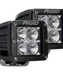 RIGID Industries D-Series PRO Hybrid-Flood LED - Pair - Black [202113]