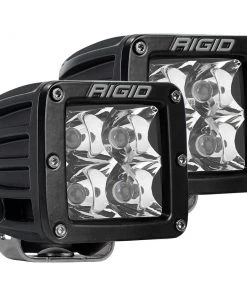 Marine Lighting RIGID Industries D-Series PRO Hybrid-Spot LED - Pair - Black [202213]