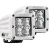 Marine Lighting RIGID Industries D-Series PRO Hybrid-Spot LED - Pair - White [602213]