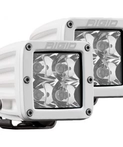 Marine Lighting RIGID Industries D-Series PRO Hybrid-Spot LED - Pair - White [602213]