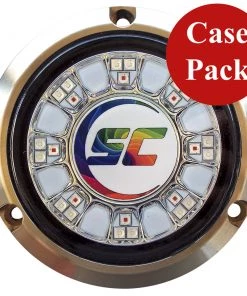 Shadow-Caster LED Lighting Marine Lighting Shadow- Caster SCR-24 Bronze Underwater Light - 24 LEDs - Full Color Changing - *Case Of 4* [SCR-24-CC-BZ-10CASE]
