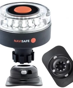Marine Lighting Navisafe Navilight 360 2NM W/Navibolt Base RIB Mount - Black [042KIT2]