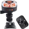 Marine Lighting Navisafe Navilight All RED 360 2NM W/Navimount Base RIB Mount - Black [045KIT2]