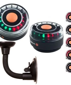 Navisafe Portable Navilight 2NM - TriColor W/Bendable Suction Cup Mount [305KIT2] Marine Lighting