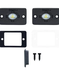 HEISE LED Lighting Systems HEISE 1.5" X 3" Flush Mount Auxiliary Accent Lighting Pod - White [HE-FMTL1] Marine Lighting