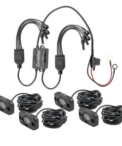 HEISE LED Lighting Systems HEISE RGB Accent Lighting Kit - 4 Pack [HE-4TLRGBK] Marine Lighting