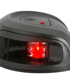 Attwood Marine Attwood LightArmor Deck Mount Navigation Light - Black Composite - Port (red) - 2NM [NV2012PBR-7] Marine Lighting