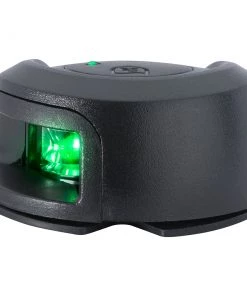Attwood Marine Attwood LightArmor Deck Mount Navigation Light - Black Composite - Starboard (green) - 2NM [NV2012PBG-7] Marine Lighting