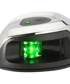 Attwood Marine Attwood LightArmor Deck Mount Navigation Light - Stainless Steel - Starboard (green) - 2NM [NV2012SSG-7] Marine Lighting