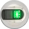 Attwood Marine Attwood LightArmor Vertical Surface Mount Navigation Light - Starboard (Green) - Stainless Steel - 2NM [NV3012SSG-7] Marine Lighting