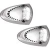 Attwood Marine Attwood LED Docking Lights - Stainless Steel - White LED - Pair [6522SS7]