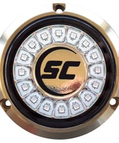 Shadow-Caster LED Lighting Shadow-Caster Great White Single Color Underwater Light - 16 LEDs - Bronze [SCR-16-GW-BZ-10]