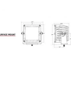 Marine Lighting RIGID Industries D-XL PRO Diffused - Pair - Black [322313]