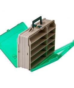 Plano Double-Sided 19-Compartment Satchel - Sandstone Green [111906] Tackle Storage