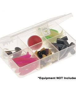 Tackle Storage Plano Six-Compartment Tackle Organizer - Clear [344860]