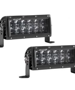 RIGID Industries SAE Compliant E-Series 6" Light Bar - Pair - Black [106613] Marine Lighting