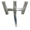 Fishing Rod Holders Tigress GS Trident Rod Holder - Bent Butt - Polished Aluminum [88160]