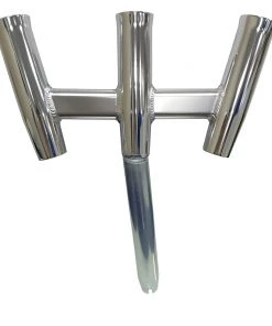 Fishing Rod Holders Tigress GS Trident Rod Holder - Bent Butt - Polished Aluminum [88160]