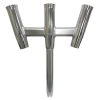 Fishing Rod Holders Tigress GS Trident Rod Holder - Straight Butt - Polished Alumunim [88160-1]