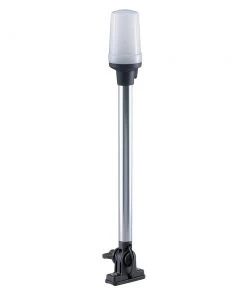 Perko Fold Down All-Round Pole Light - Vertical Mount - White [1137DP0CHR] Marine Lighting