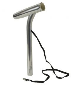 C.E. Smith Outrigger Rod Holder W/Liner Strap - Aluminum [53800] Fishing Rod Holders