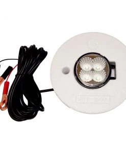 Hydro Glow FFL12 Floating Fish Light W/20 Cord - LED - 12W - 12V - White [FFL12W]