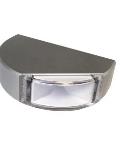 Marine Lighting Lumitec Surface Mount Navigation Light - Classic Aluminum - Port Red [101577]