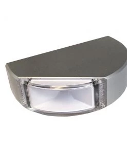 Marine Lighting Lumitec Surface Mount Navigation Light - Classic Aluminum - Starboard Green [101578]