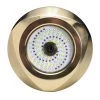 Marine Lighting Lumitec Typhoon Underwater Bronze Thru-Hull LED Light - White/Blue [101448]
