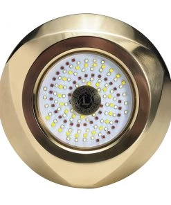 Marine Lighting Lumitec Typhoon Underwater Bronze Thru-Hull LED Light - RGBW Spectrum [101449]