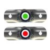 TACO Marine Marine Lighting TACO Rub Rail Mounted LED Navigation Light Set - 2-1/2" [F38-6800D]